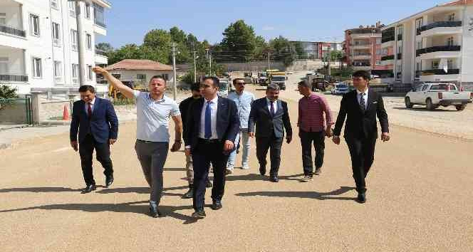 Başkan Kalaycı, devam eden çalışmaları inceledi