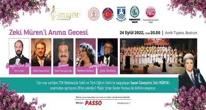 Zeki Müren, ölüm yıl dönümünde anılacak