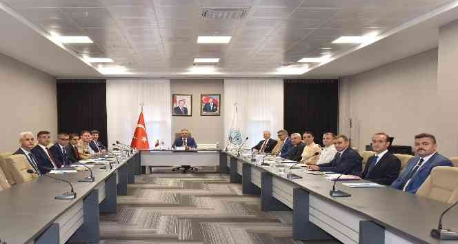 Üniversite güvenlik tedbirleri koordinasyon toplantısı