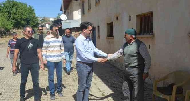 Kaymakam Gürses vatandaşlarla bir araya geldi