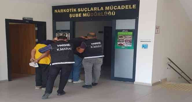 Kahramanmaraş’ta uyuşturucuya 2 tutuklama