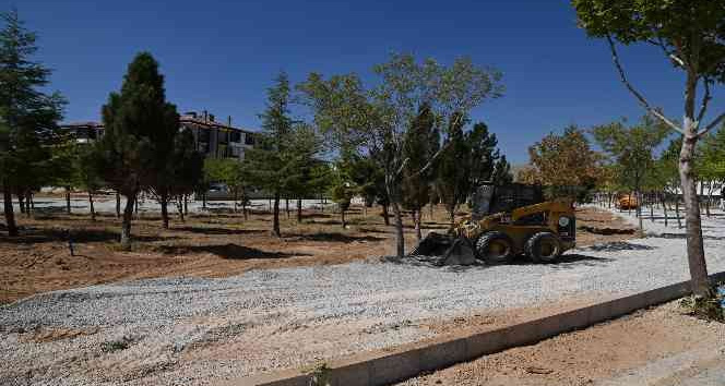 Selçuklu Belediyesinden 200 bin metrekare alanda yeni park çalışması