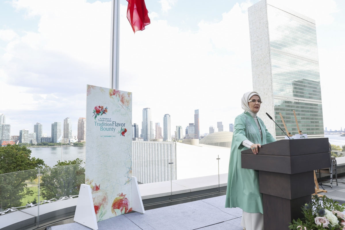 Emine Erdoğan: 'Mutfak kültürel mirasın en önemli unsurlarından biridir'