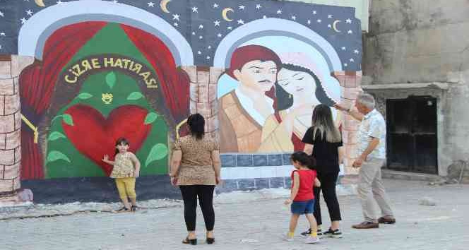 Şırnak’ın kanla anılan ismini sanatla siliyor: Cizre’nin tarihi duvarlara resmediliyor