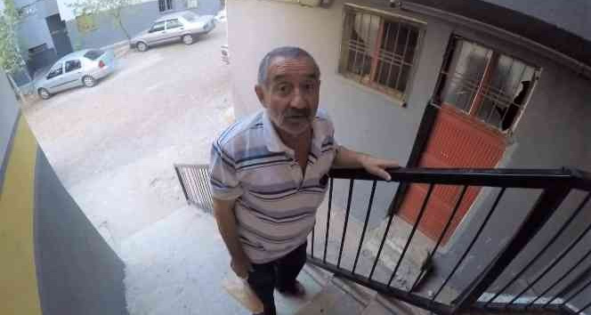 Engelli adam günde yüzlerce basamak çıkıyor