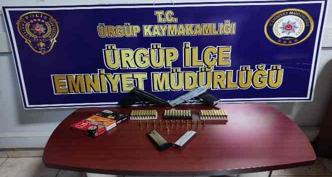 Havaya ateş eden şahsın üzerinden cephane çıktı