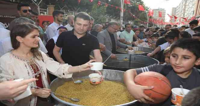 Mardin’de bulgur kaynatma etkinliği düzenlendi