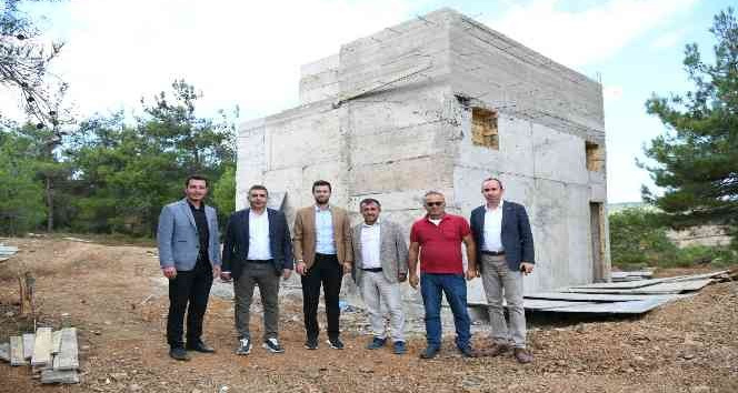 Kaymakam Öztürk yatırımları inceledi