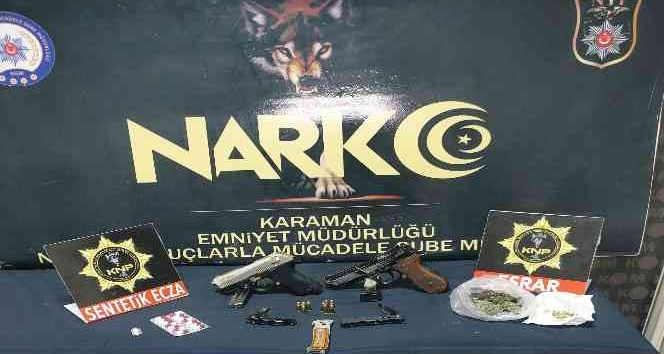 Karaman’da uyuşturucudan gözaltına alınan 5 kişi tutuklandı