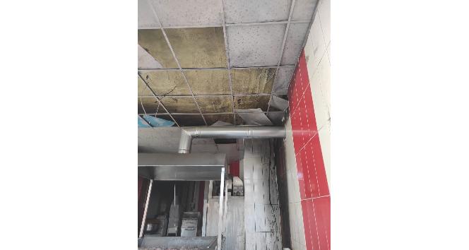 Elektrik tesisatı yangına sebep oldu