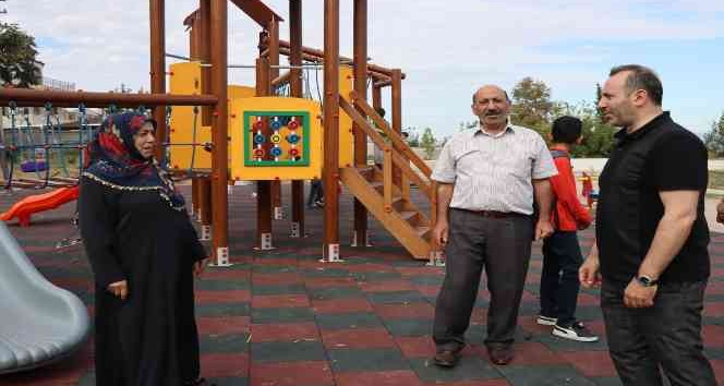Kazım Karabekir Mahallesi modern çocuk parklarına kavuştu