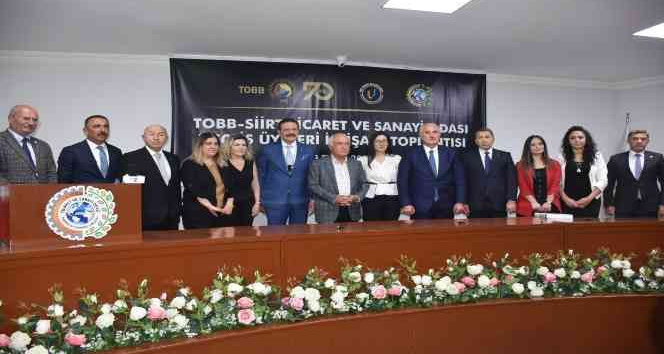 Siirt’te TOBB Atatürk Anadolu Lisesi için açılış kurdelesi kesildi