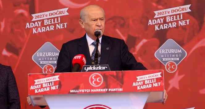 MHP Genel Başkanı Bahçeli: "(6’lı masa) HDP, FETÖ, PKK, AB-ABD, Türk düşmanları bu masanın altında zehir imalatıyla meşgul"