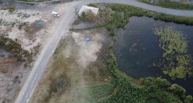 Ağrı Dağı eteklerinde çiftçiler kış hazırlıklarını sürdürüyor