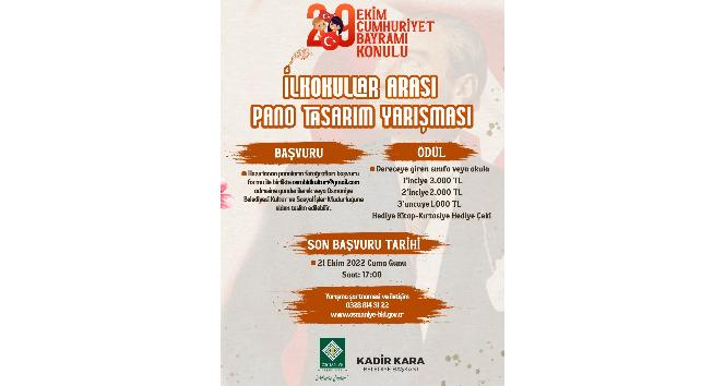 Osmaniye’de “29 Ekim Cumhuriyet Bayramı” temalı resim yarışması