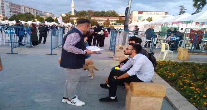 SİBERAY ekipleri vatandaşı bilgilendiriyor