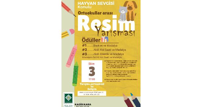 Osmaniye’de "Hayvan Sevgisi" temalı resim yarışması