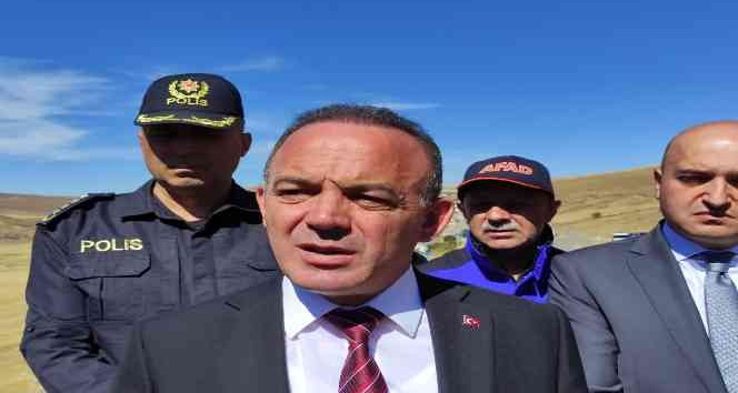 Ardahan Valisi Öner deprem bölgesinde incelemelerde bulundu