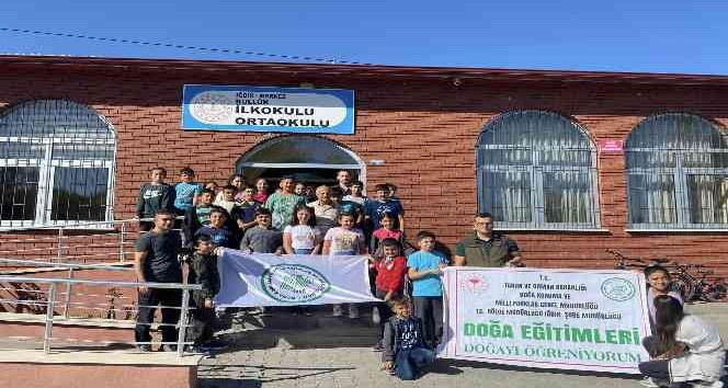 Öğrencilere biyoçeşitlilik ve yaban hayatı konularında eğitim düzenlendi