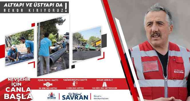 Nevşehir Belediyesi yazı verimli geçirdi