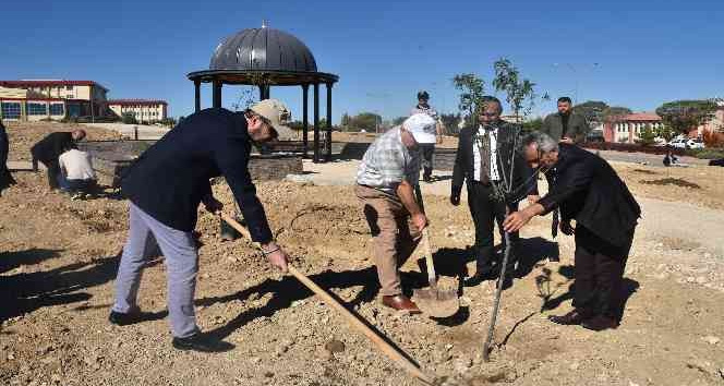 KMÜ’de bin 500 fidan toprakla buluştu