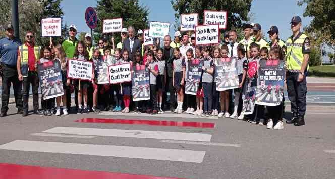 Ordu’da trafikte yayaların önemine dikkat çekildi