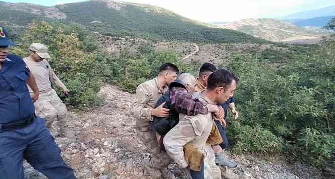 Umutlar tükenmek üzereyken bulundu, Mehmetçik sırtında taşıdı