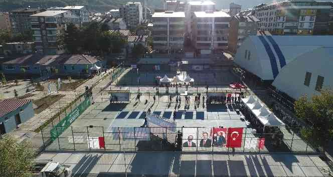 Tatvan Nemrut Krater Gölü Cup ulusal tenis turnuvası açılışı yapıldı