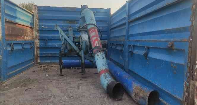 Sulama motoru çalan şüpheli yakalandı