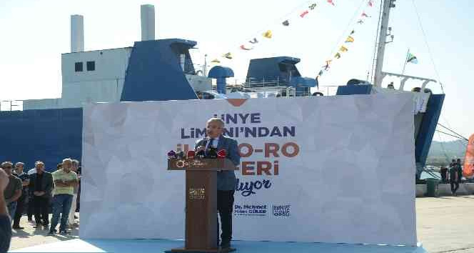 Ünye Limanı’ndan ilk ihracat Rusya’ya