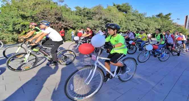 Mardin’de kalp sağlığı için pedal çevirdiler