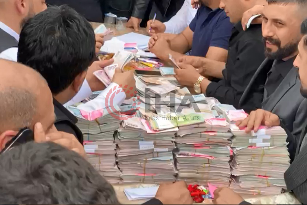 Banka değil, aşiret düğünü!