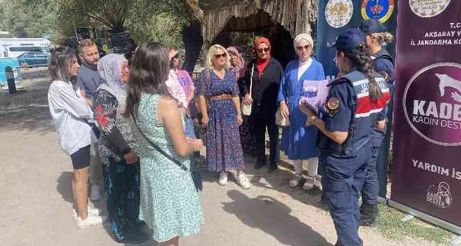 Jandarmadan Ihlara Vadisi’nde KADES eğitimi