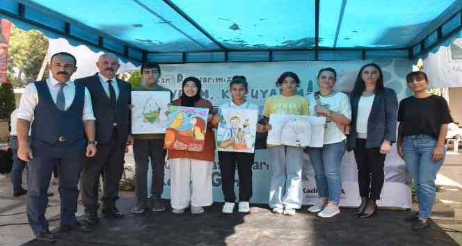 Osmaniye’de Hayvanları Koruma Günü’nde resim yarışması düzenlendi