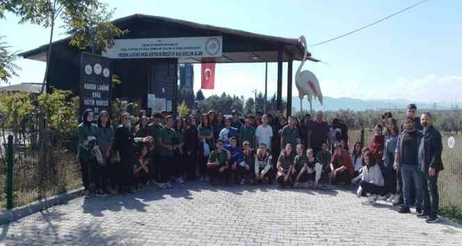 Çiftlikköylü öğrenciler Hersek Lagünü’nü gezdi