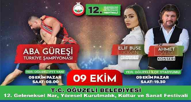Oğuzeli’nde nar ve kurutmalık festivali başlıyor