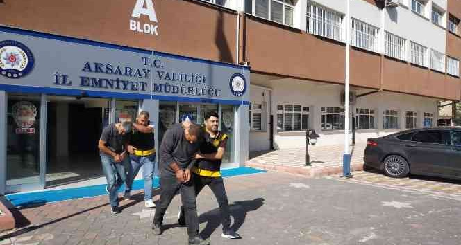 Adana’dan Aksaray’a ikinci kez hırsızlık için gelince yakaladılar