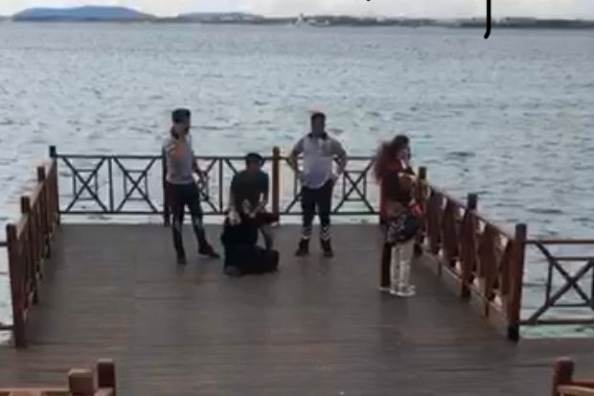 Eşiyle tartışınca denize atlayıp intihar etmek istedi