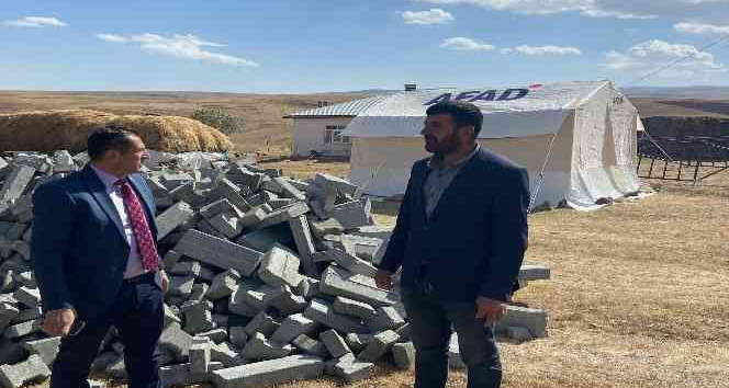 Deprem bölgesinde çalışmalar devam ediyor