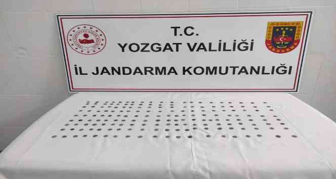 Yozgat’ta tarihi eser niteliğinde 176 sikke ele geçirildi