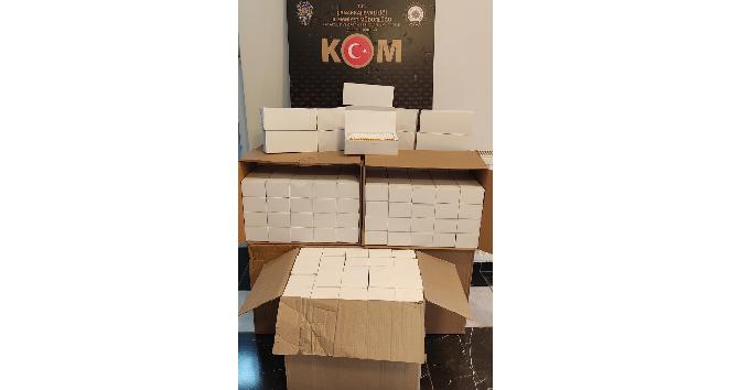 Çanakkale’de kaçak sigara operasyonuna 2 gözaltı