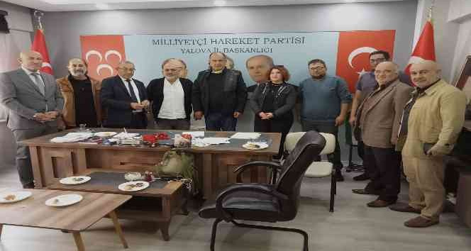 Yalova’da İYİ Parti’den istifa eden 4 kişi daha MHP’ye katıldı