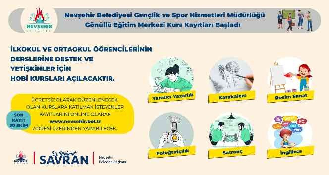 Eğiten ve öğreten kurs başvuruları başladı