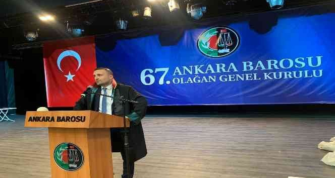 Avukat Köroğlu Ankara Barosu yeni başkanı seçildi