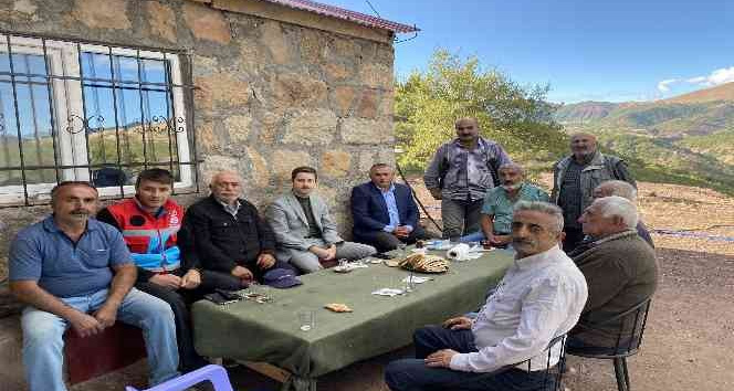 Yayladere Kaymakamı İrdelp vatandaşlarla bir araya geldi