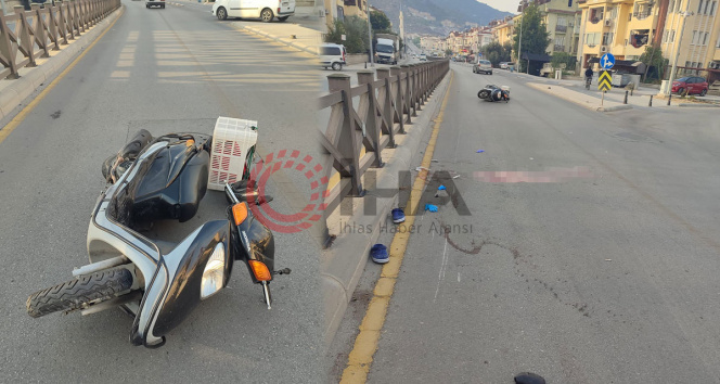 Fethiyede motosiklet kazası: 1 ölü