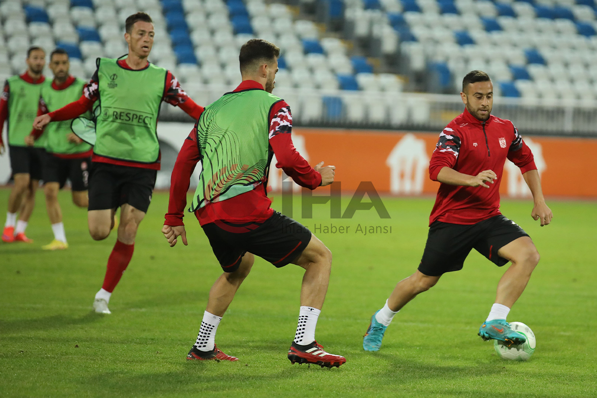 Sivasspor Ballkani maçına hazır