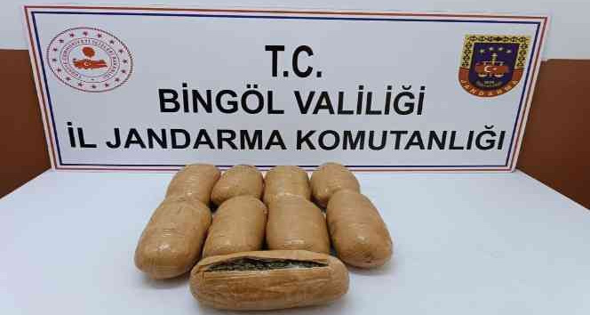 Bingöl’de 4 kilo 485 gram esrar ele geçirildi:  1 gözaltı