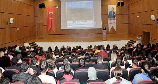 Üniversite öğrencilerine Çankırı’nın kültürü ve tarihi değerleri anlatıldı