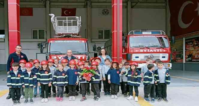 Altınova’da öğrencilere yangın eğitimi